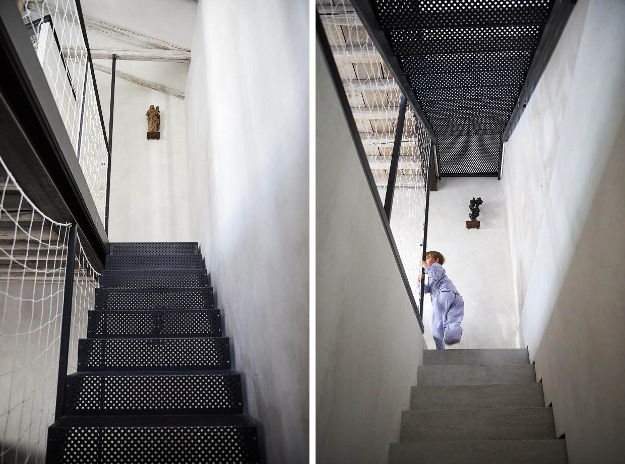 Studio Giardini townhouse staircases. Photo by Paulina Westerlind